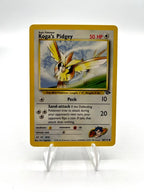 Carta pokemon Koga's Pidgey 80/132 set Gym Challenge Excellent Vintage Inglese