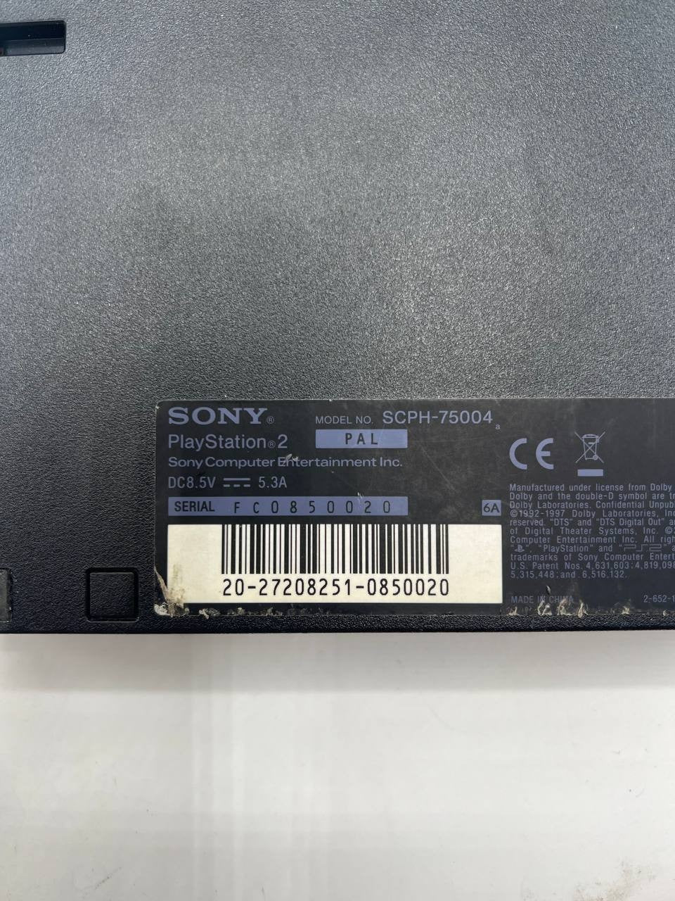 Console Playstation PS2 Slim Scph 75004 Completa Cavi Funzionante Controller