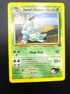 Carta pokemon Giovanni's Nidoqueen 23/132 no holo set Gym Challenge Inglese NM