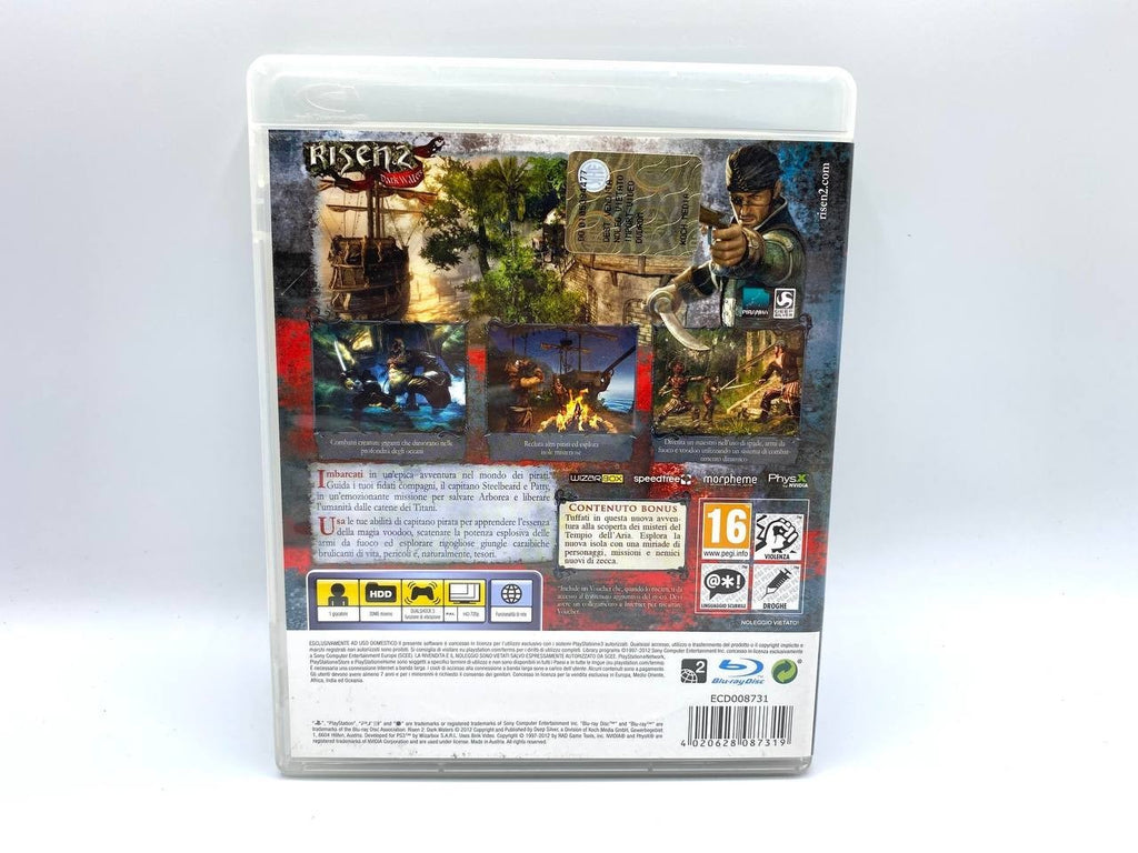 Videogioco PlayStation PS3 Risen 2 Dark Waters Completo Funzionante Italiano