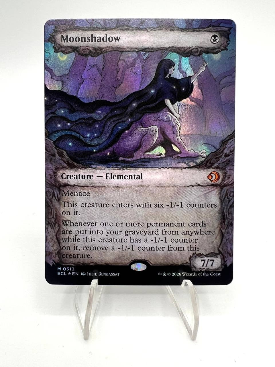 Carta magic Moonshadow 0313 Showcase Lorwyn Eclipsed Foil MTG 313 NM ENG