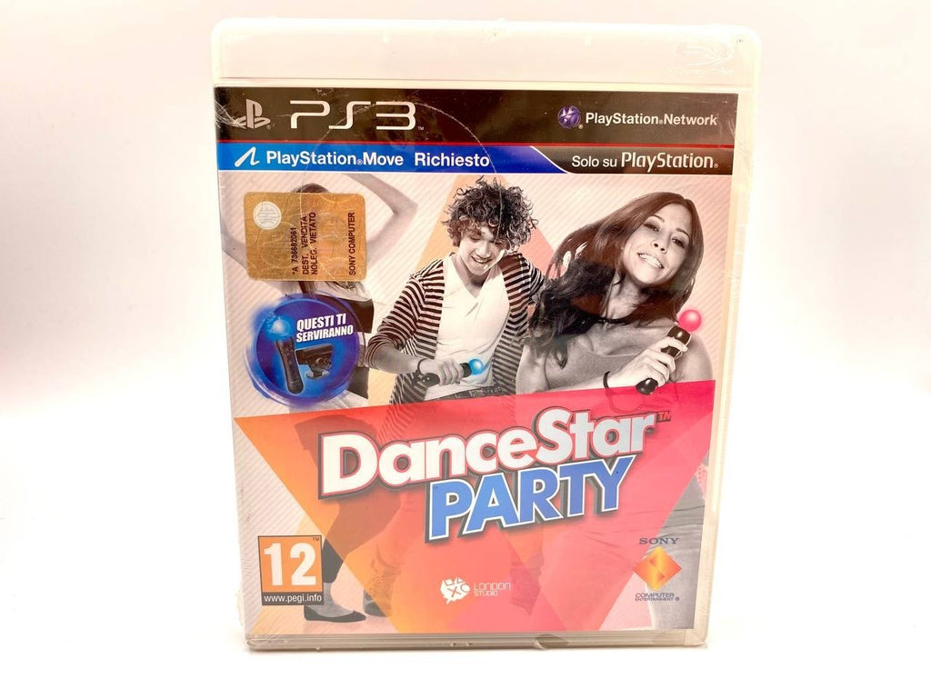PS3 DANCESTAR PARTY Nuovo Playstation 3 COMPLETO PAL Italiano Sigillato