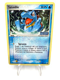 carta pokemon Totodile 78/115 ex forze segrete Holo Stamped Italiano Near mint