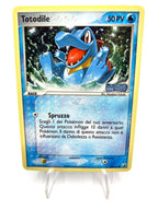 carta pokemon Totodile 78/115 ex forze segrete Holo Stamped Italiano Near mint