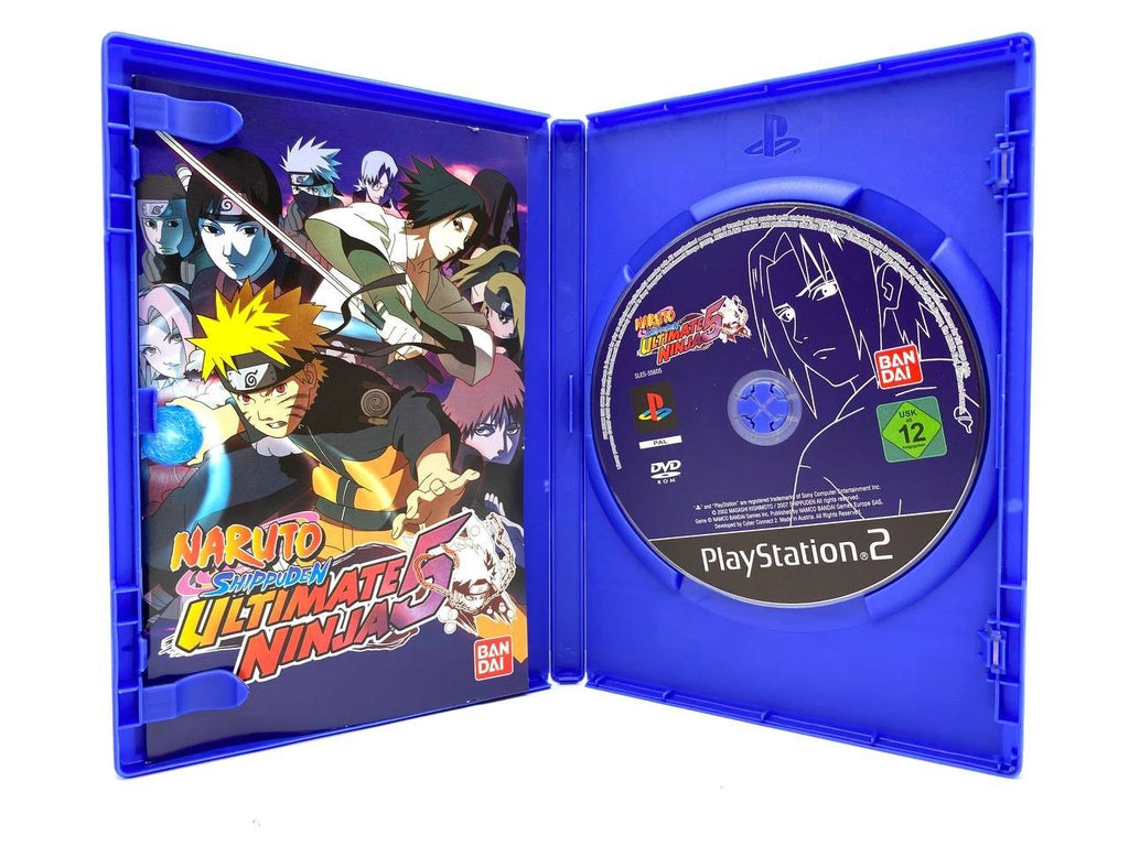 Naruto Shippiden Ultimate Ninja Storm 5 PS2 PLAYSTATION 2 ITA Italiano completo