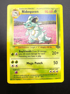 Carta Pokemon Nidoqueen 23/64 set Jungle Inglese ENG Vintage Good no holo