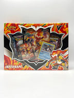 Pokemon Collezione Infernape V Sealed Italiano 4 bustine 2 carte promo
