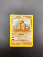 Carta Pokémon DUGTRIO Set Base BS 19/102 Italiano Poor no holo Vintage
