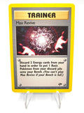 Carta pokemon Max Revive Revitalizzante max Gym Challenge 117/132 Vintage NM ENG