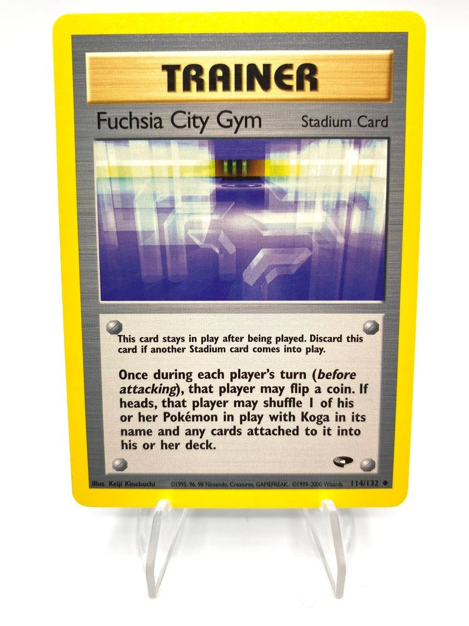 Carta pokemon Palestra di Fucsiapoli Fuchsia City Gym Gym Challenge 114/132 ENG
