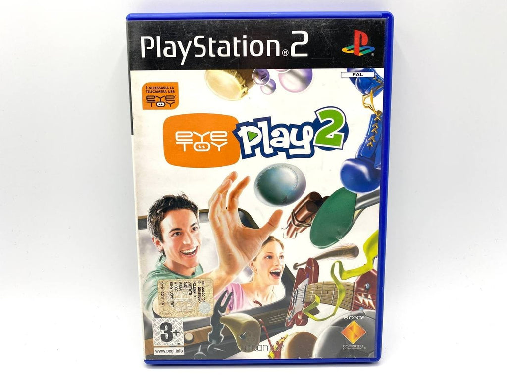 Eye Toy Play 2 PS2 Playstation 2 ITALIANO ITA COMPLETO FUNZIONANTE TESTATO