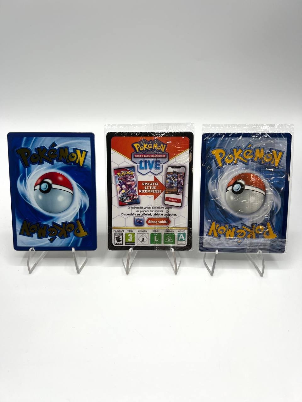 Trio carte Pokémon 151 Ultra Premium Collection Promo Sealed Near mint ITA ENG