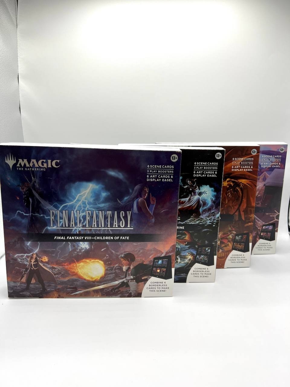Magic The Gathering: Final Fantasy Scene Box Bundle 4 Set Inglese Sealed