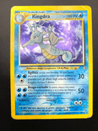 Carta Pokemon Kingdra 8/111 MP Holo Italiano set Neo Genesis Poor Vintage