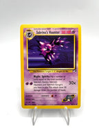 Carta Pokemon set Gym Challenge Sabrina's Haunter 58/132 Good Inglese Vintage