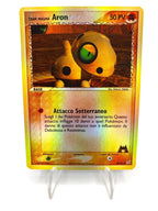 Carta pokemon Aron 59/95 set Team magma Reverse Holo Italiano Near mint 2005