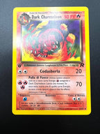 Carta Pokemon Dark Charmeleon 32/82 set Team Rocket Italiano Vintage Excellent