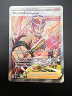 Carta pokemon Mustard stile singolcolpo TG28/TG30 Astri lucenti Trainer Holo NM