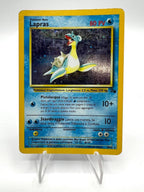 carta POKÉMON set FOSSIL FO LAPRAS HOLO 10/62 Played Italiano Vinatge