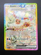 Carta Pokemon Eevee 167/131 set Evoluzioni Prismatiche Italiano Near mint Holo