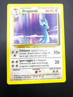Carta Pokemon Dragonair 18/102 Set Base Italiano no Holo Vintage Excellent
