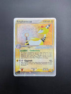 Carta pokemon Ampharos ex 89/97 set EX Dragon Holo Inglese Poor Vintage