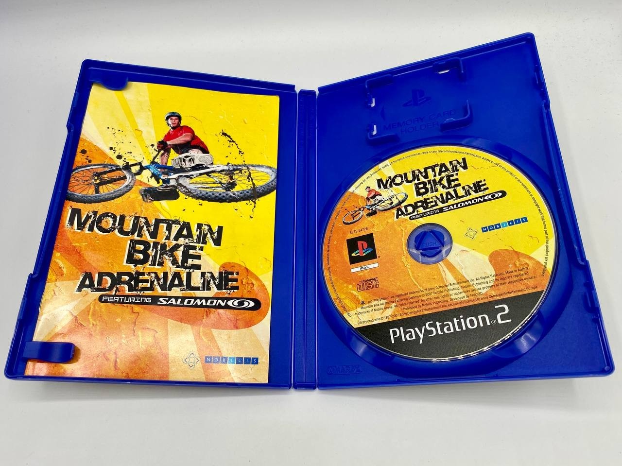 Mountain bike adrenaline ft salomon ps2 Playstation Copmpleto funzionante