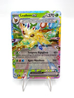 Carta Pokémon LEAFEON EX PRE it 006/131 SET EVOLUZIONI PRISMATICHE Italiano NM
