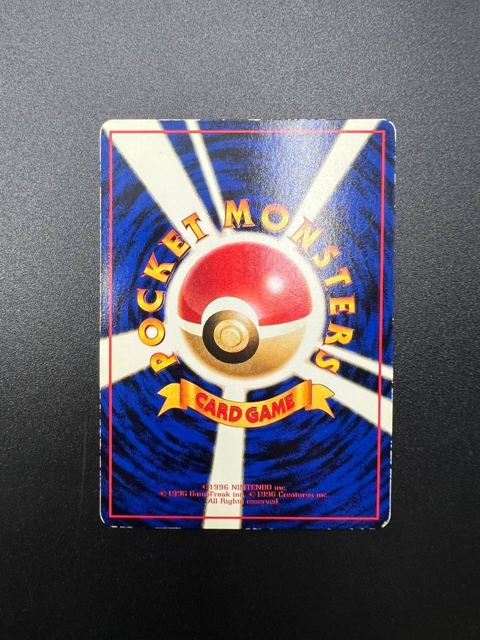 Zapdos No.145 Vending Series 2 Old back Vintage Glossy Card Japanese played