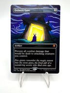 Carta magic MTG Dolmen Gate SPG MTG 0145 Borderless Mythic Near mint ENG foil