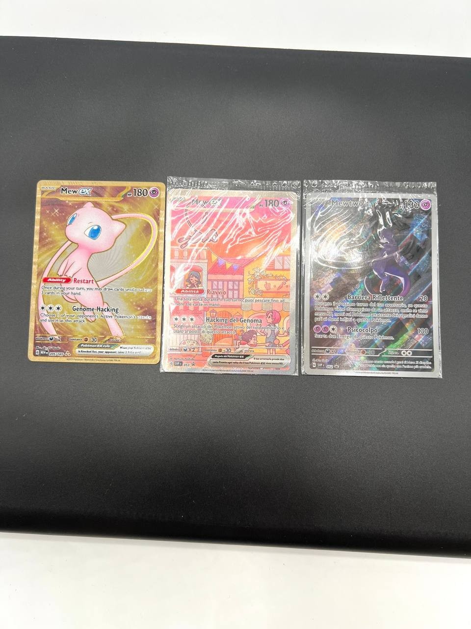 Trio carte Pokémon 151 Ultra Premium Collection Promo Sealed Near mint ITA ENG