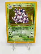 Carta Pokemon Nidoking 11/102 Set Base BS Italiano Good Vintage Holo