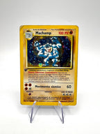 Carta Pokemon Machamp 8/102 holo Set Base BS 1a Edizione Italiano Vintage Poor
