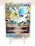 Carta Pokemon Glaceon V ASTRO SWSH197 Black Star Promo Gym Stamped ITA Near Mint