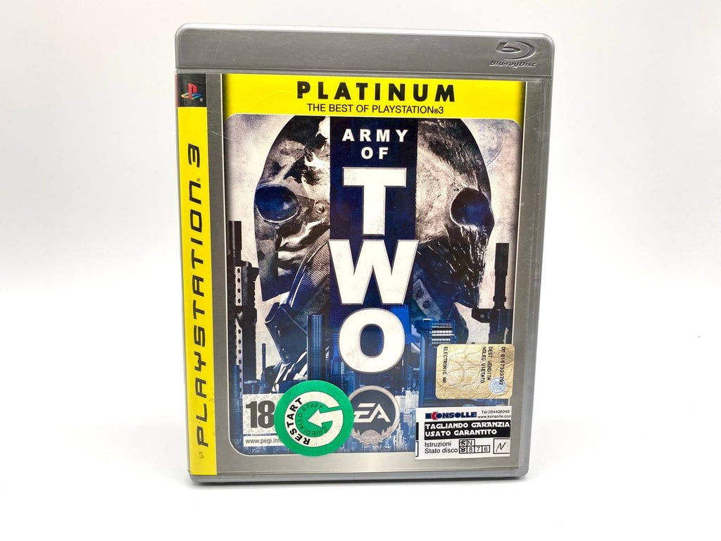 Army of Two PS3 Sony Playstation 3 Italiano videogioco COMPLETO Funzionante