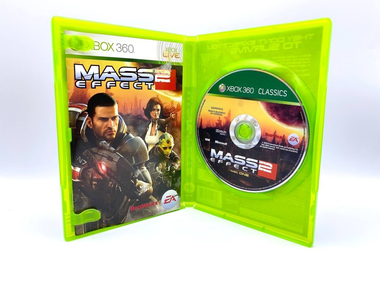 Videogioco Mass Effect 2 Microsoft Xbox 360 2010 Completo Funzionante Inglese
