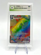 Carta Pokemon Salamence VMAX Secret 194/189 set fiamme oscure Italiano GRAAD 10