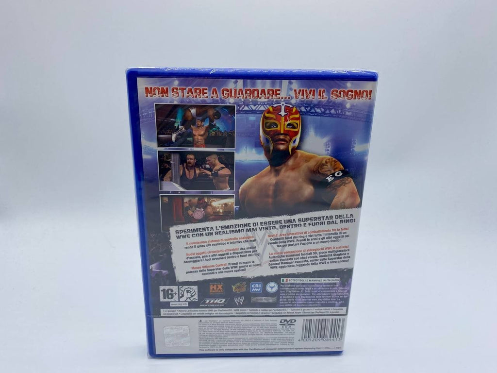 WWE SmackDown VS Raw 2007 PS2 Sony Playstation 2 ITALIANO gioco nuovo SEALED