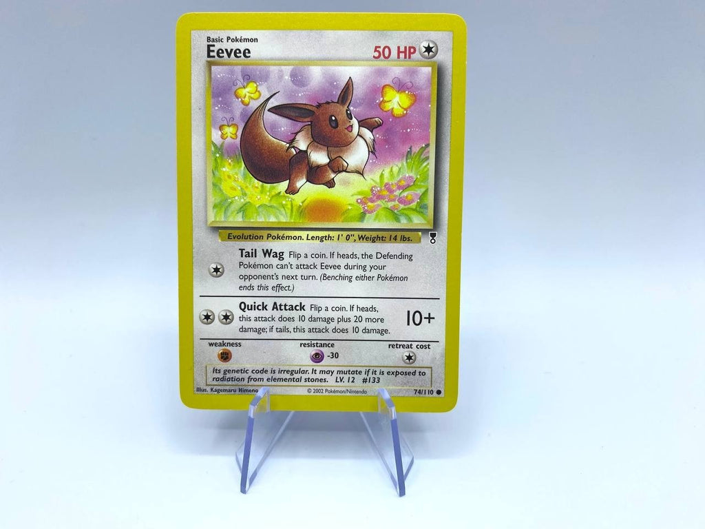 Carta pokemon Eevee set Legendary Collection 74/110 Excellent Vintage No holo