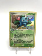 Carta Pokemon 35/100 Ivysaur EX Guardiani dei cristalli Stamped ITA Holo poor