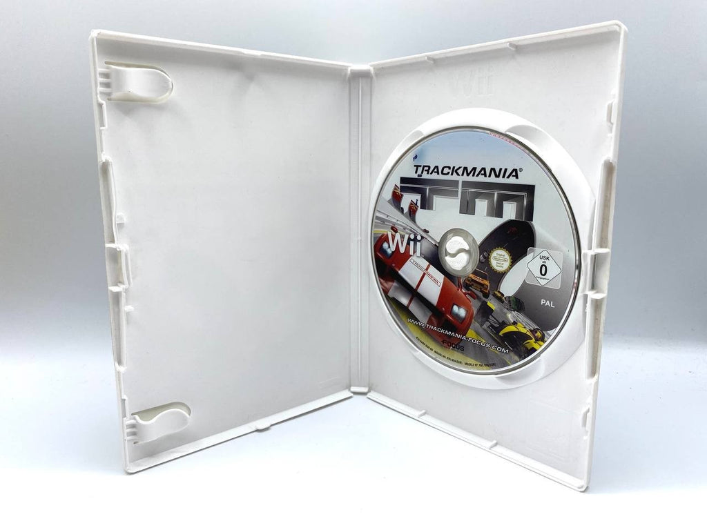 TrackMania Build to Race Nintendo Wii 2011 Completo Funzionante Inglese PAL