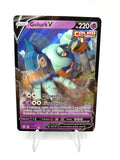 Carta Pokémon Golurk V E 070/203 set Evoluzioni eteree Holo Italiano Near Mint