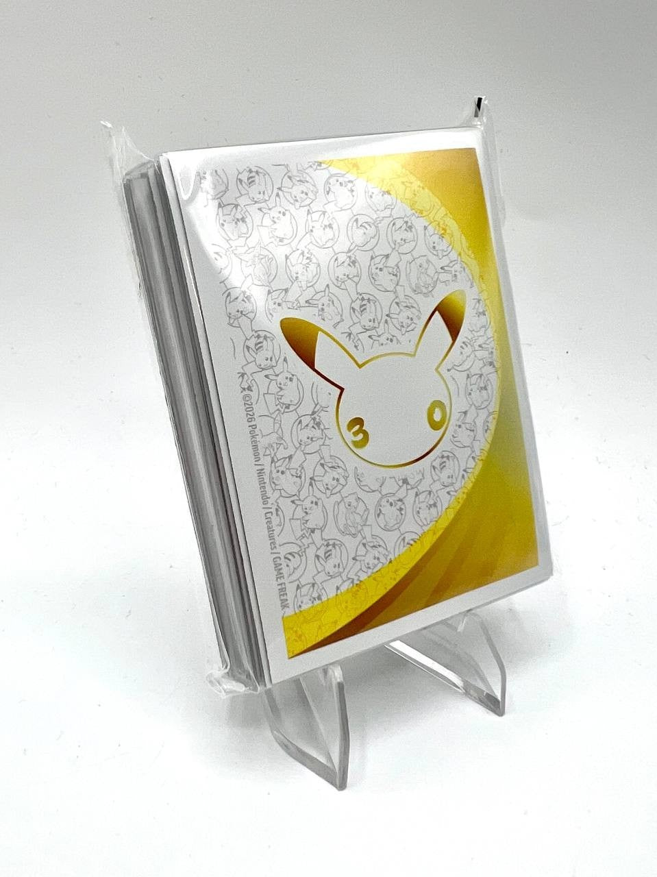 Confezione 65 Sleeves Protettive Pokemon tcg ETB 30° anniversario Sealed