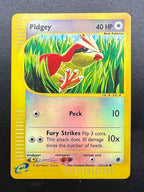 Pokemon Pidgey 123/165 EX Expedition Base Set Reverse holo Inglese Good Vintage