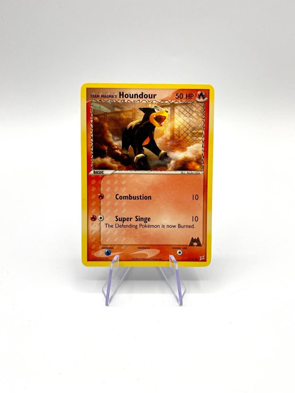 Team Magma's Houndour 62/95 Team Magma vs Team Aqua Inglese Excellent no holo