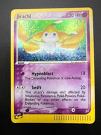 Carta pokemon Jirachi 97/95 Secret Rare Team Magma vs Team Aqua Holo Good ENG
