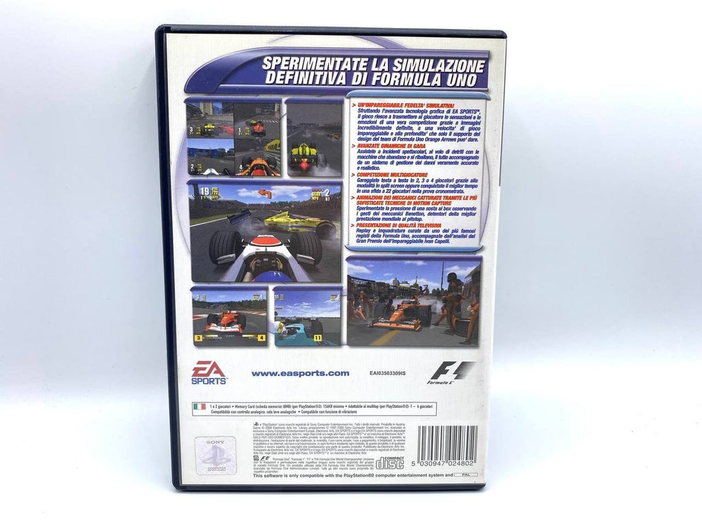 F1 CHAMPIONSHIP SEASON 2000 Ps2  Formula F1 Ver Italiana 1ª Ed COMPLETO