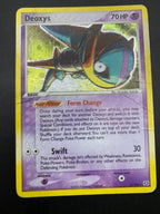 Carta pokemon Deoxys 2/106 set EX Emerald Holo Inglese ENG Poor