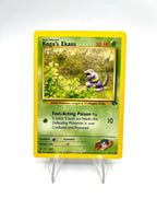 Carta pokemon Koga's Ekans 77/132 set Gym Challenge Vintage no Holo Excellent
