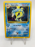 Carta Pokemon Gyarados Base Set BS Wizards 6/102 Holo Vintage Near mint
